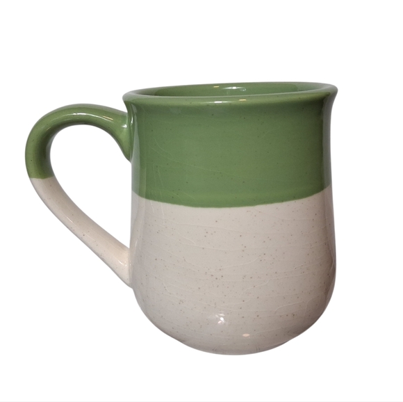 Sweater Weather | Green & Cream | Ceramic Mug - Picture 2 of 7